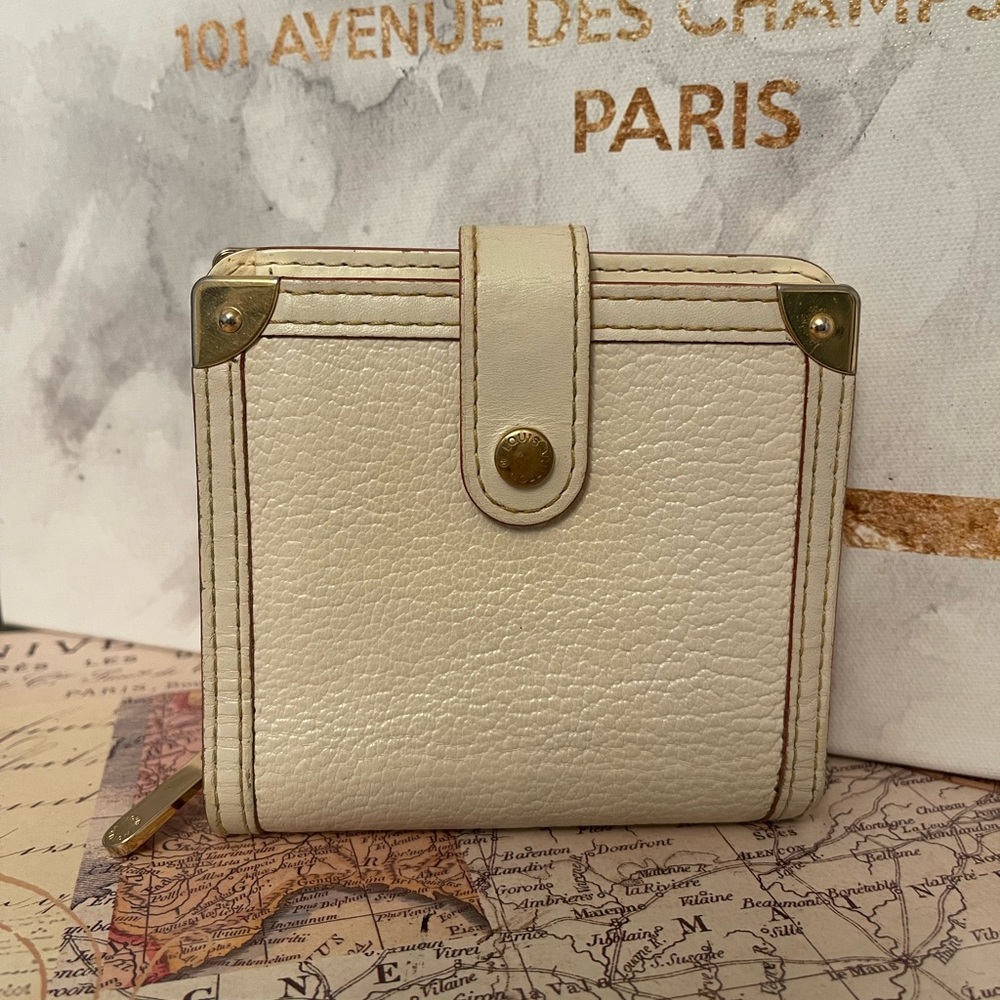 Louis Vuitton Suhali Leather Compact Zip Wallet
